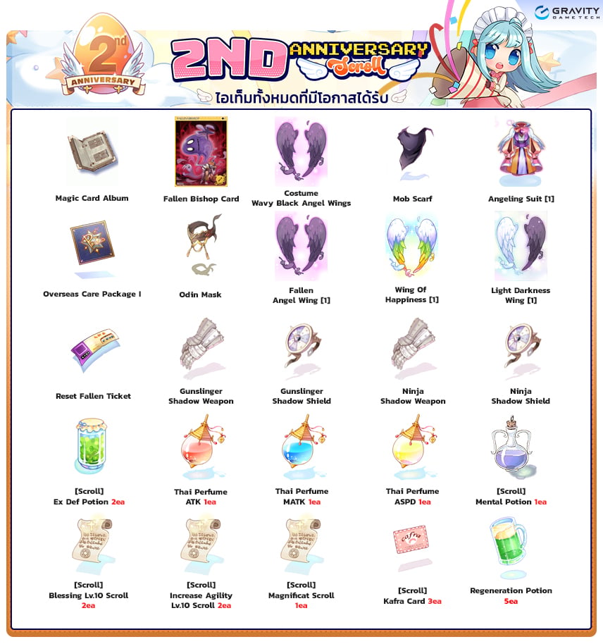 2nd Anniversary Scroll item details