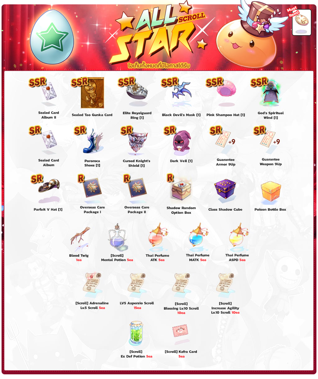 Baphomet All Star Scroll item details