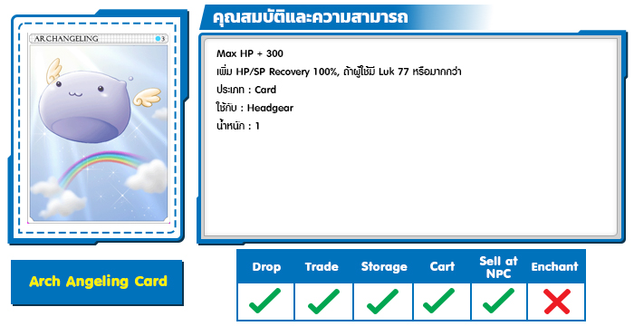 Arch Angeling Card