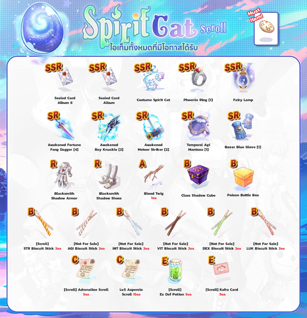 Baphomet Spirit Cat Scroll item details