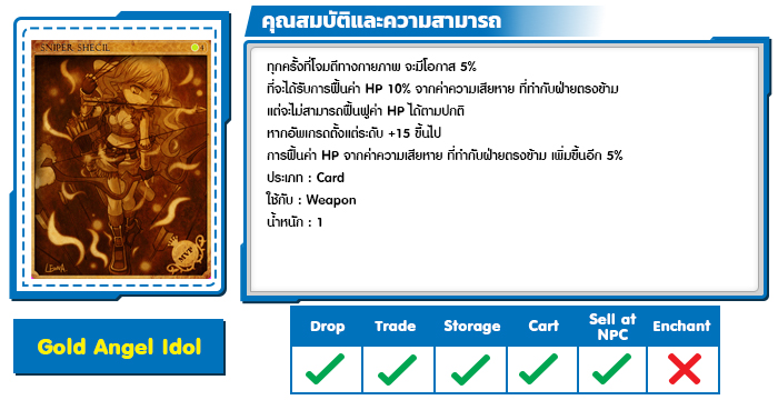 Sealed Sniper Card