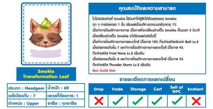 Smokie Transformation Leaf
