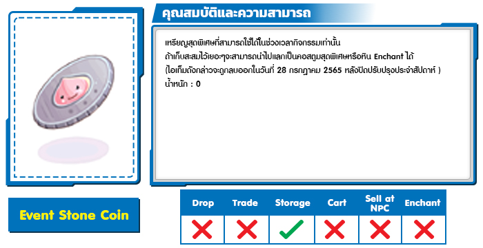 Event Stone Coin