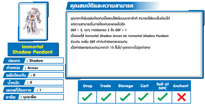 Immortal Shadow Armor