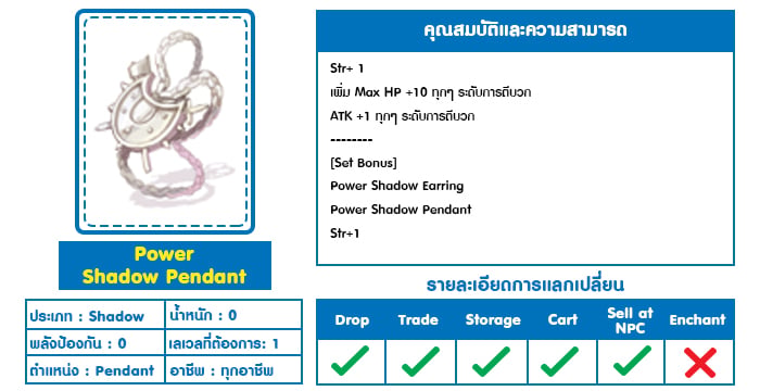 Power Shadow Pendant