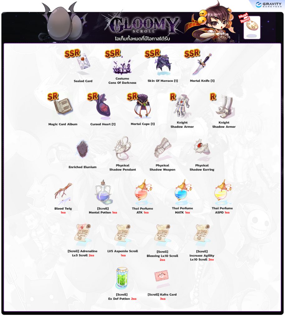 Gloomy Scroll item details