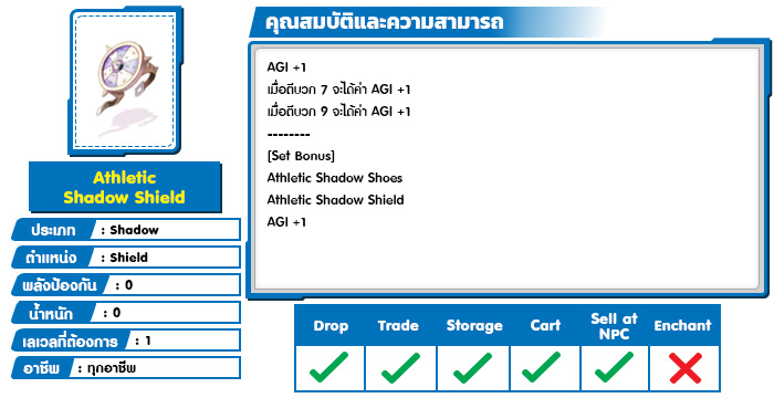 Athletic Shadow Shield