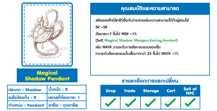 Magical Shadow Pendant