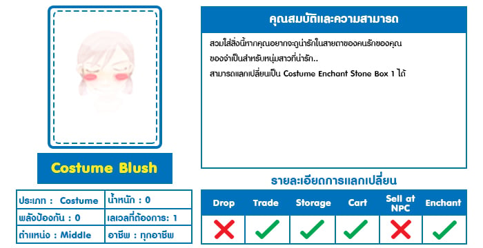 Costume Blush