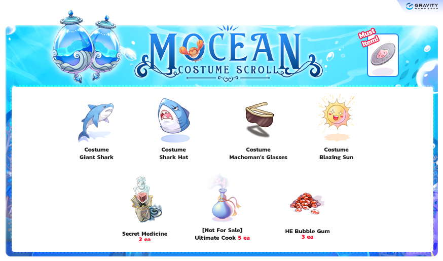 Mocean Costume Scroll item details