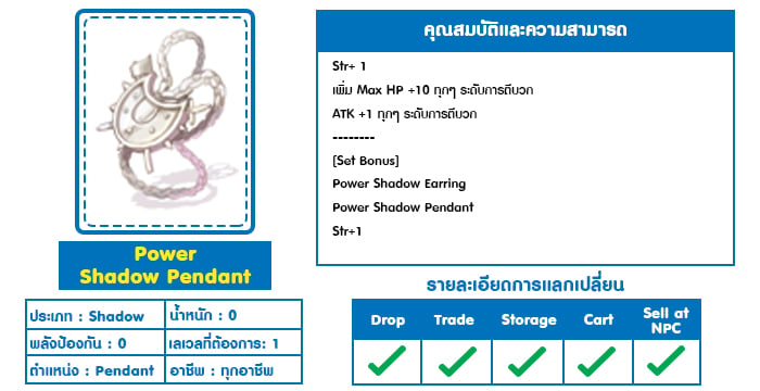 Power Shadow Pendant