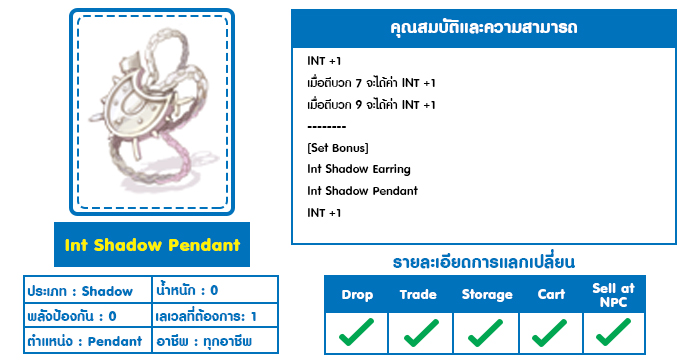 Int Shadow Pendant