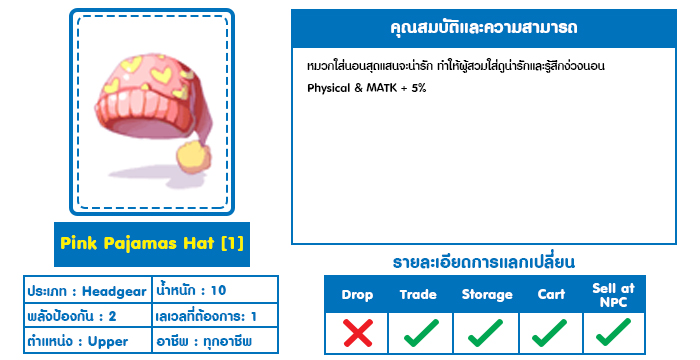 Pink Pajamas Hat 11