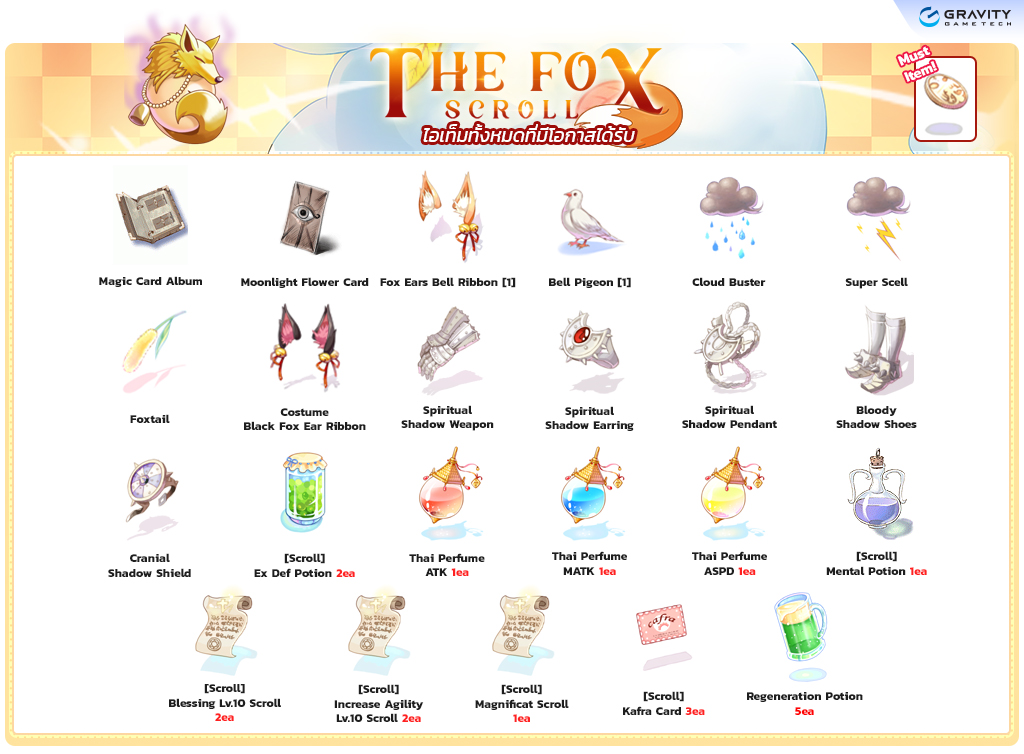 The Fox Scroll item details